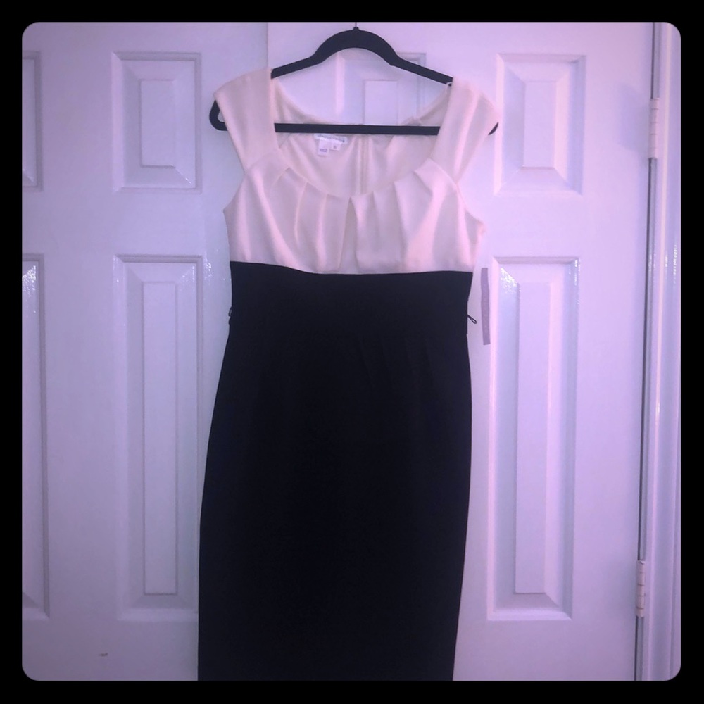 Black and white dress